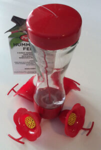 Four Flower Hummingbird Feeder