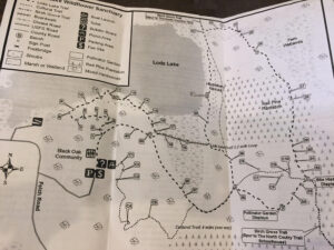 Loda Lake Trail Map